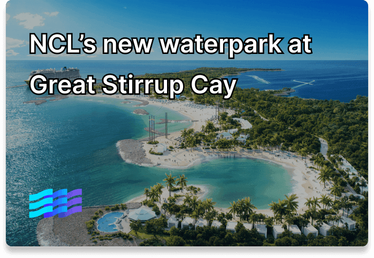 NCL’s new Great Tides Waterpark at Great Stirrup Cay: 19 slides, cliff jumps, and family fun by 2026