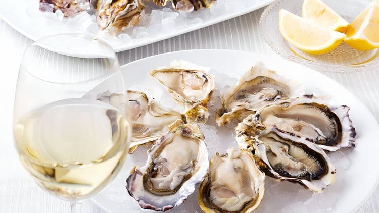 Oysters and Wine