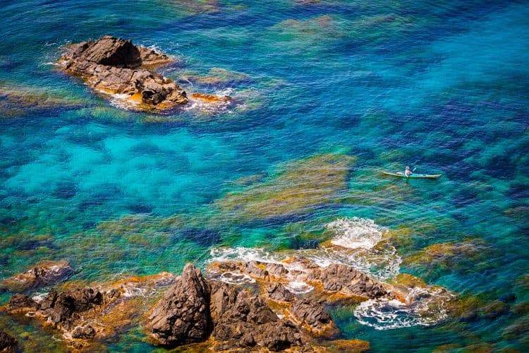 Kayak the Gulf of Ajaccio