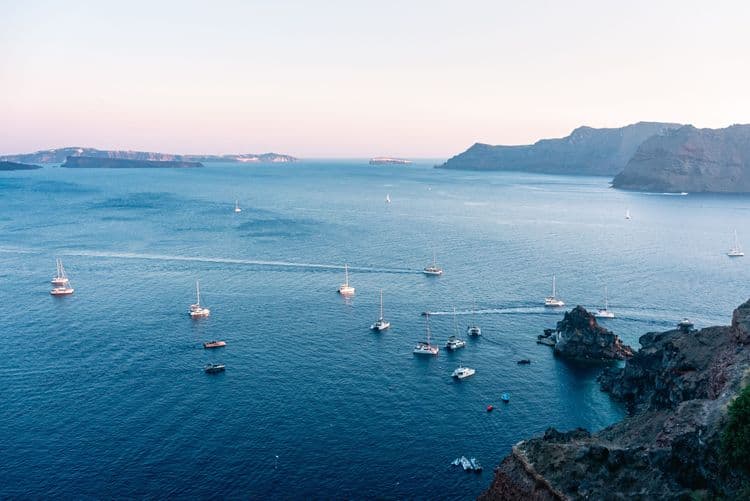 Coast & Caldera Catamaran Cruise