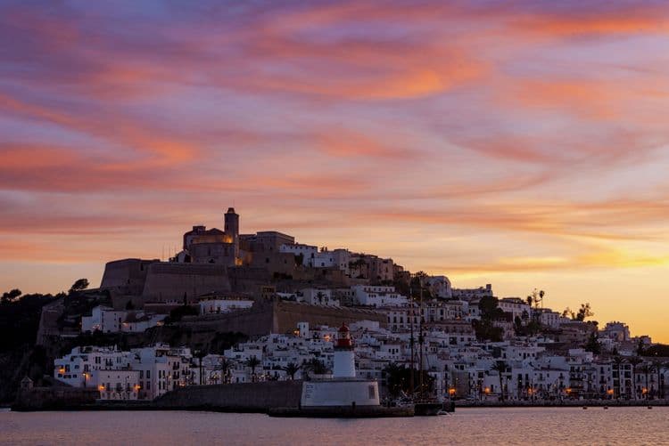 Evening Walking Tour & Sunset Over Ibiza