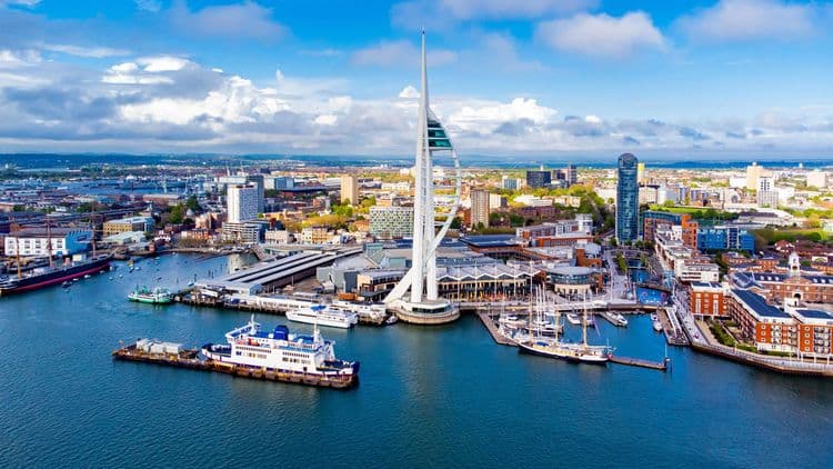 Panoramic Portsmouth: From Sea to Sky