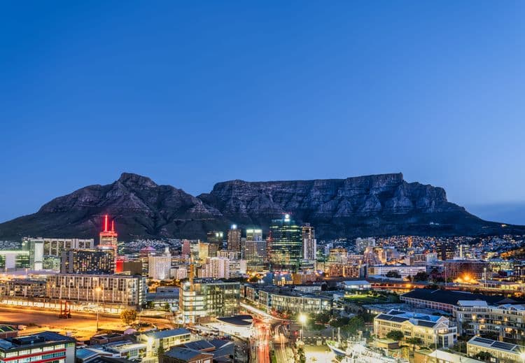 Panoramic Cape Town By Night