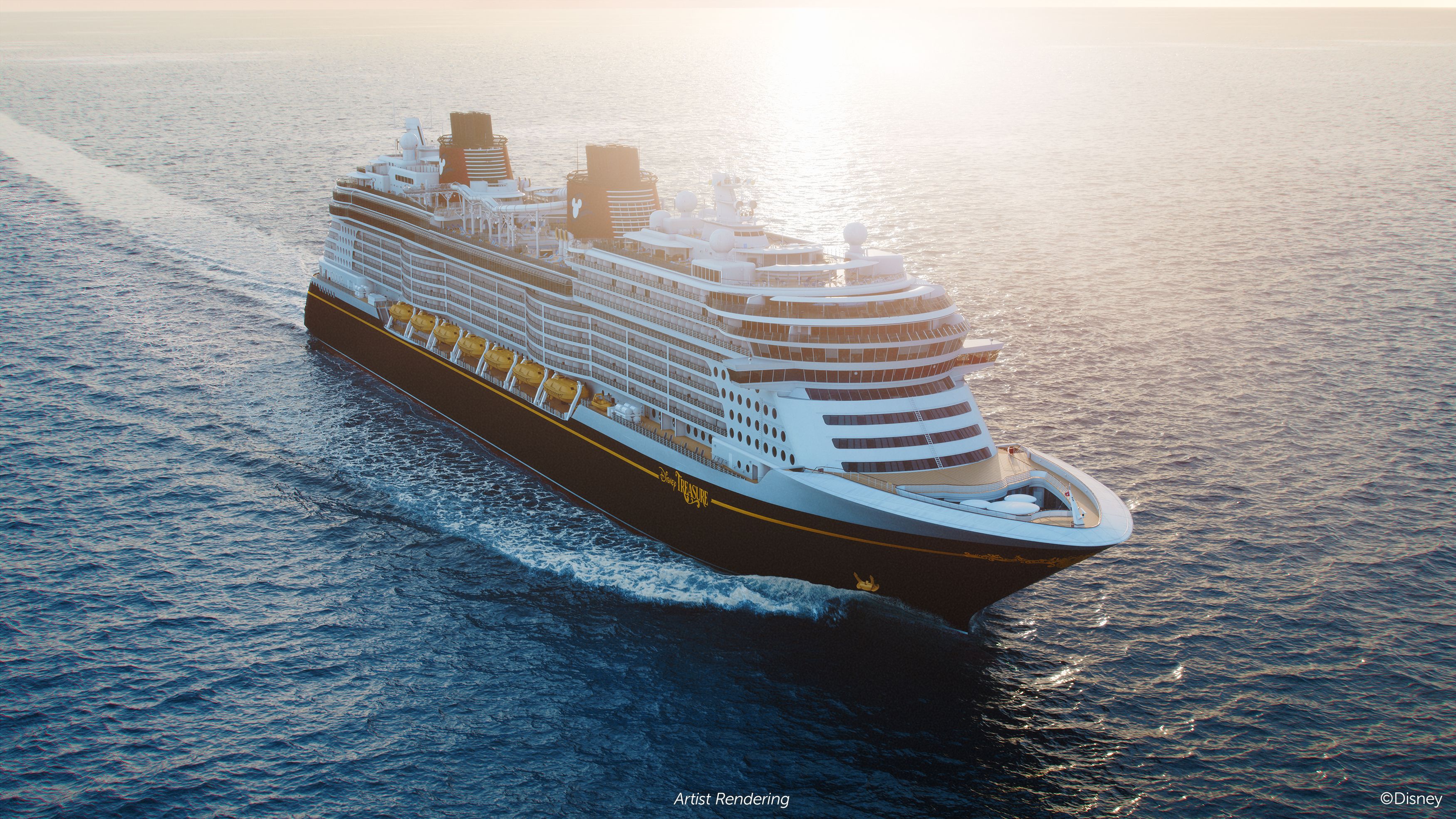 Disney Treasure cruise ship