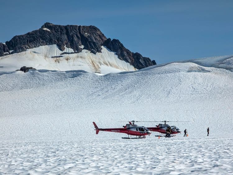 Glacier Discovery By Helicopter