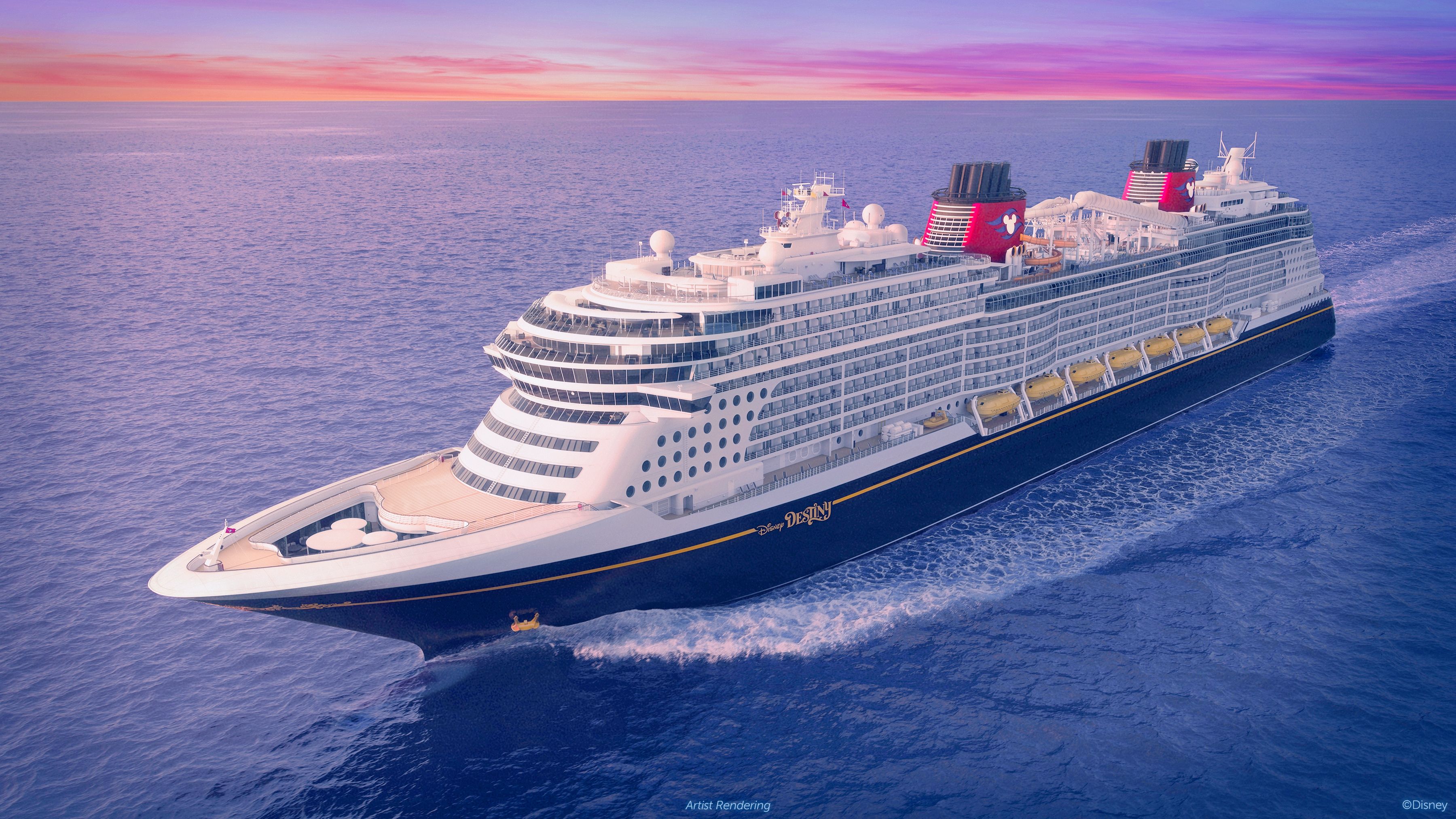 Disney Destiny cruise ship