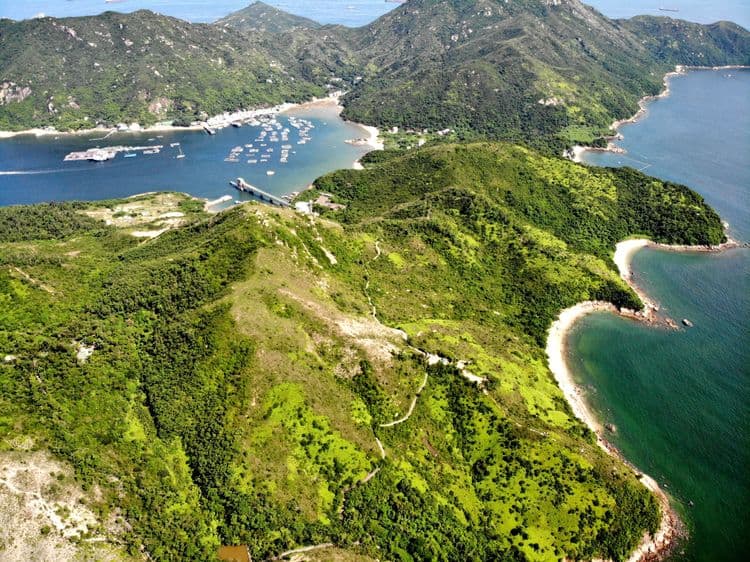 Lamma Island by Chinese Junk