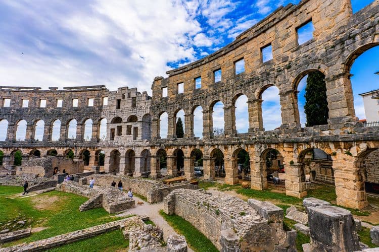 Pula and its Pristine Roman Remains